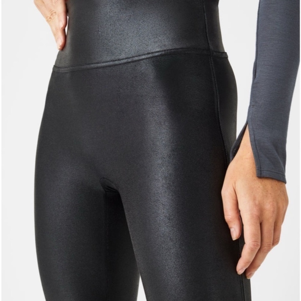 Spanx Faux Leather Leggings size L